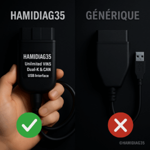 Interface diagnostic VAG 2017 HAMIDIAG35