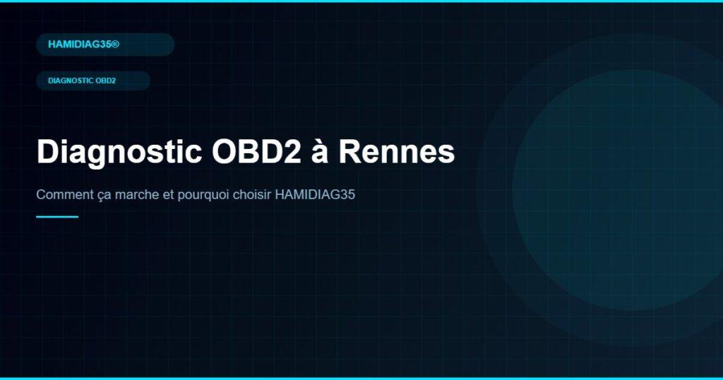 Diagnostic OBD2 à Rennes – HAMIDIAG35