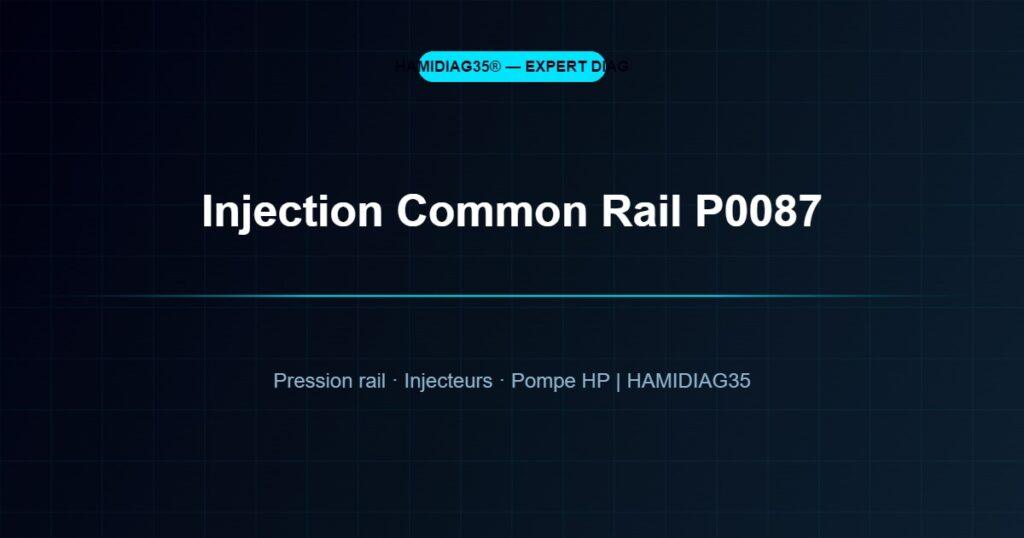 Injection Common Rail P0087